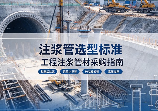 锦屏注浆管选型标准
